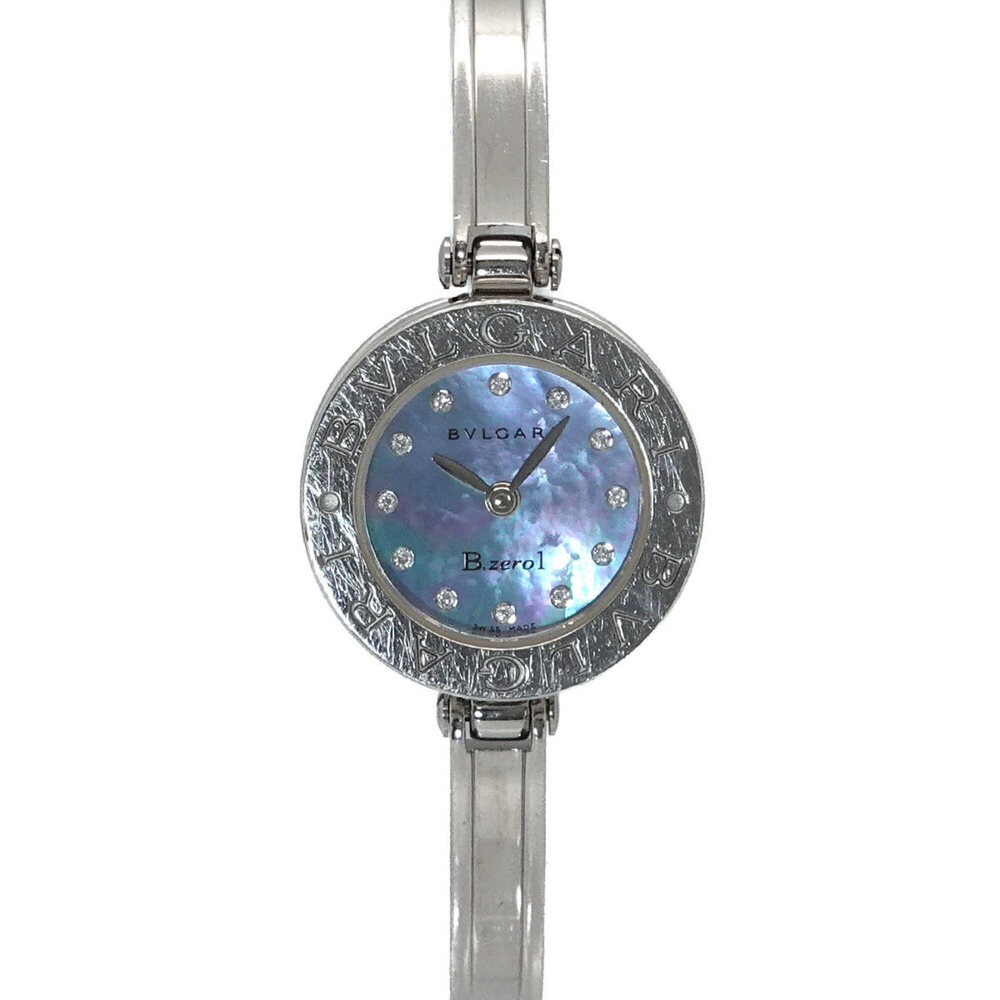Bulgari BVLGARI B-Zero1 BZ22S Bangle Watch Women's Wristwatch 12P Diamond Blu...